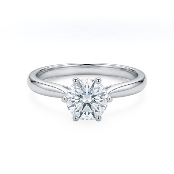 Diamantring forlovelsesring 1,00 ct i 14kt gull. Leticia - 18007100